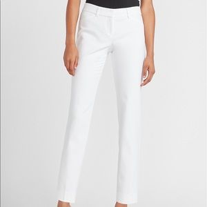Barely Boot Low Rise Columnist Pant - White